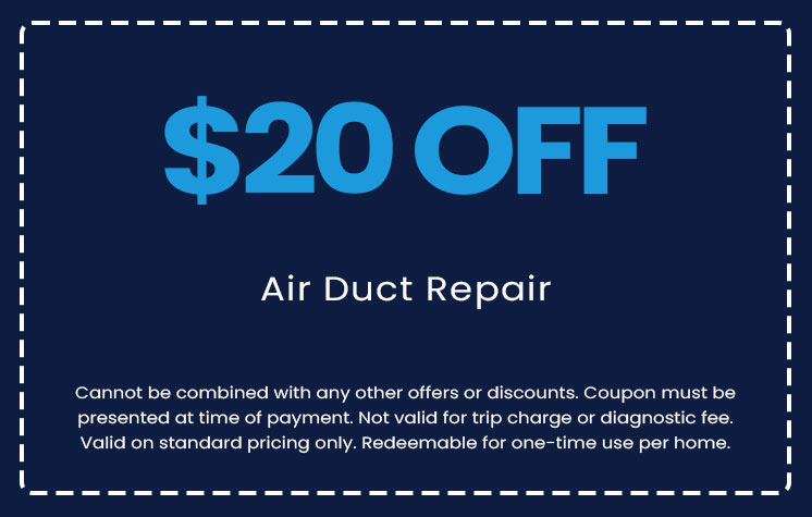 Discounts on Air Duct Repair