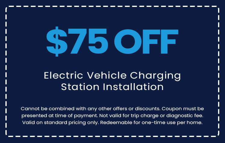 Discounts on Electric Vehicle Charging Station Installation